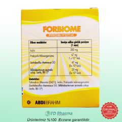 Forbiome Probiyotik 20 Saşe