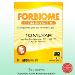Forbiome Probiyotik 20 Saşe