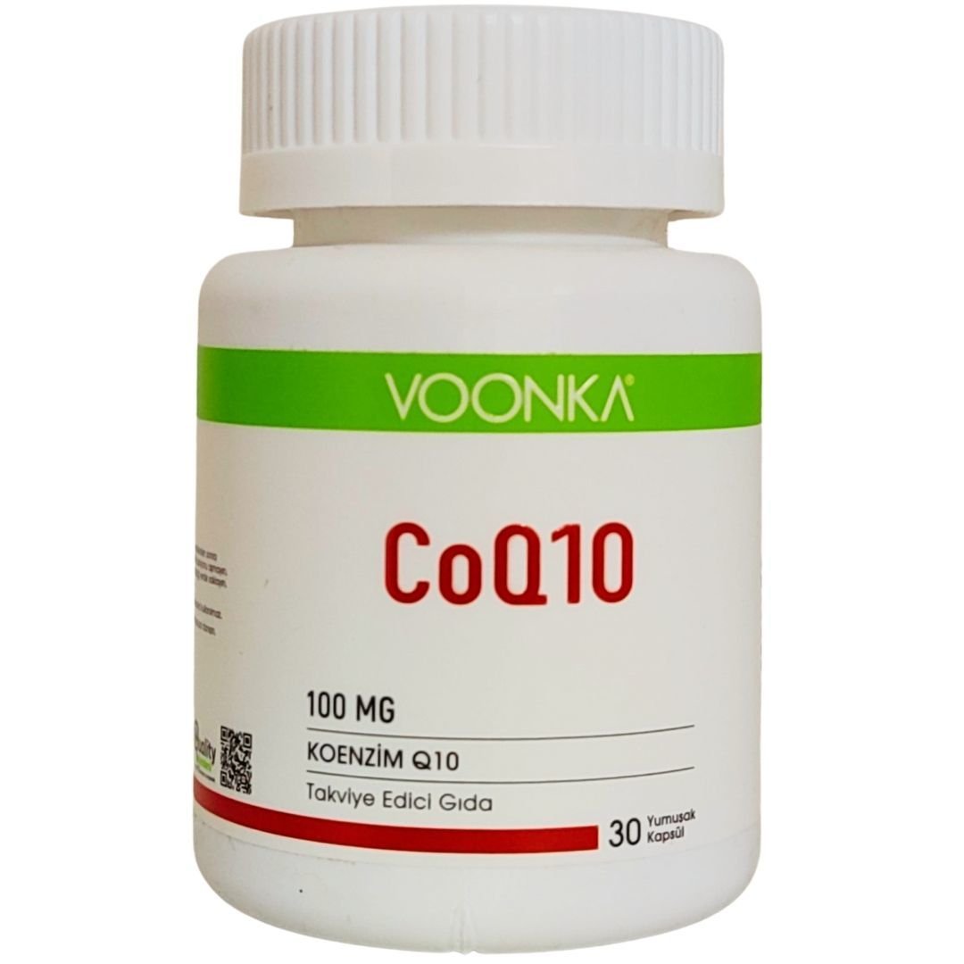 Voonka Co-Q10 100 mg 30 Yumuşak Kapsül