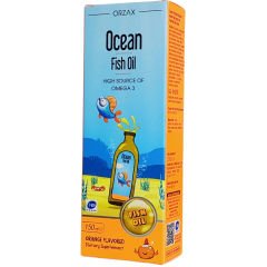 Ocean Omega 3 Portakallı Balık Yağı Şurubu 150 ml