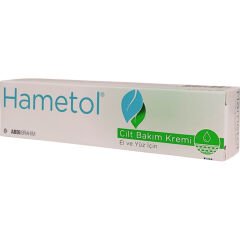 Hametol Cilt Bakım Kremi El ve Yüz İçin 30 gr