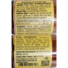 Solgar Coenzyme Q-10 30 mg 30 Vegetable Kapsül