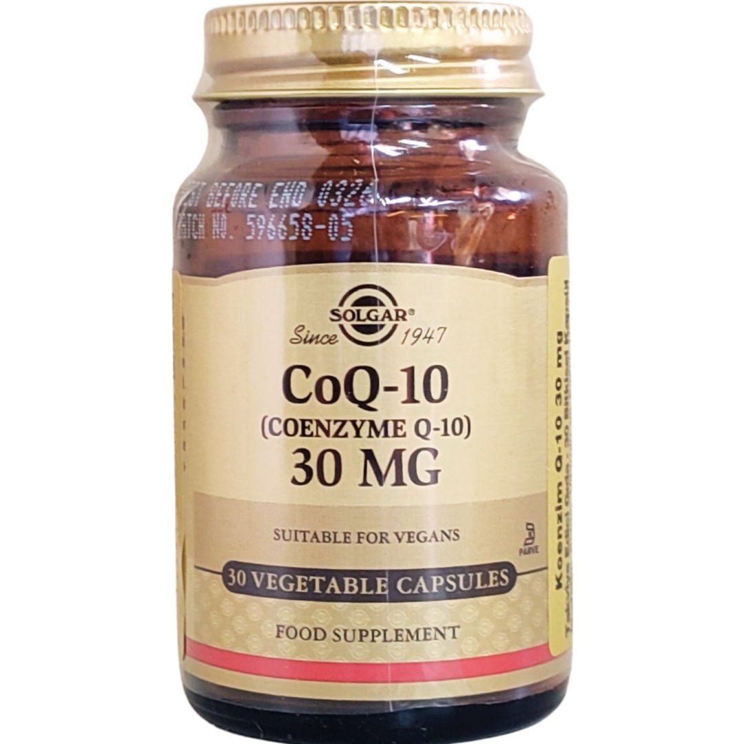 Solgar Coenzyme Q-10 30 mg 30 Vegetable Kapsül