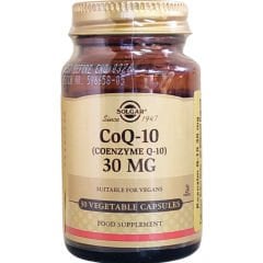 Solgar Coenzyme Q-10 30 mg 30 Vegetable Kapsül