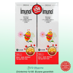 Orzax Ocean İmunol Şurup 150 ml-2 Adet