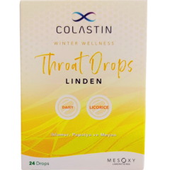 Colastin Ihlamur Aromalı Boğaz Pastili 24 Drops