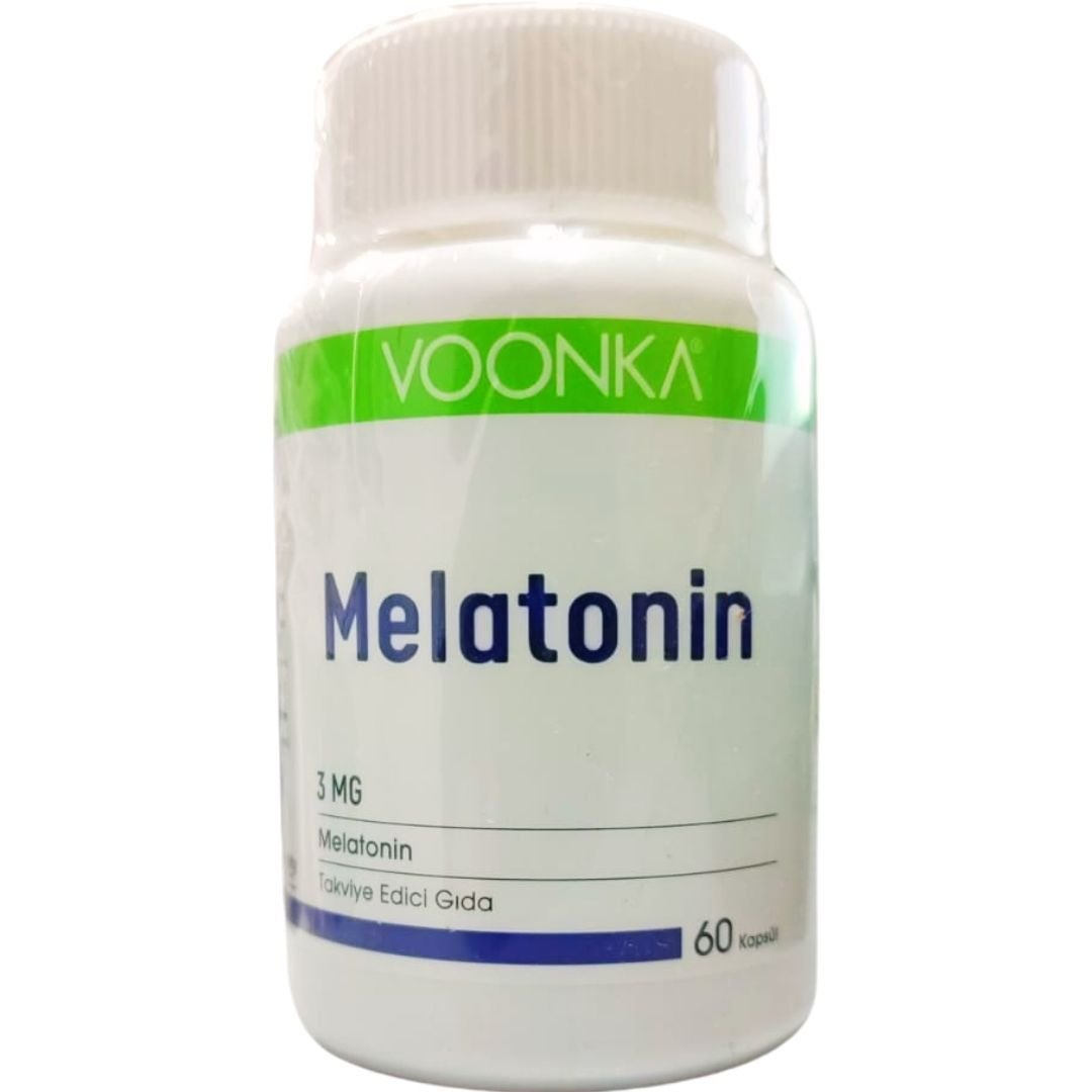 Voonka Melatonin İçeren Takviye Edici Gıda 60 Kapsül