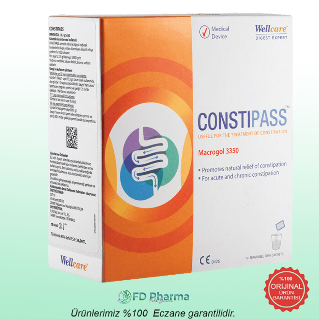 Wellcare Constipass Macrogol 3350 10 Saşe