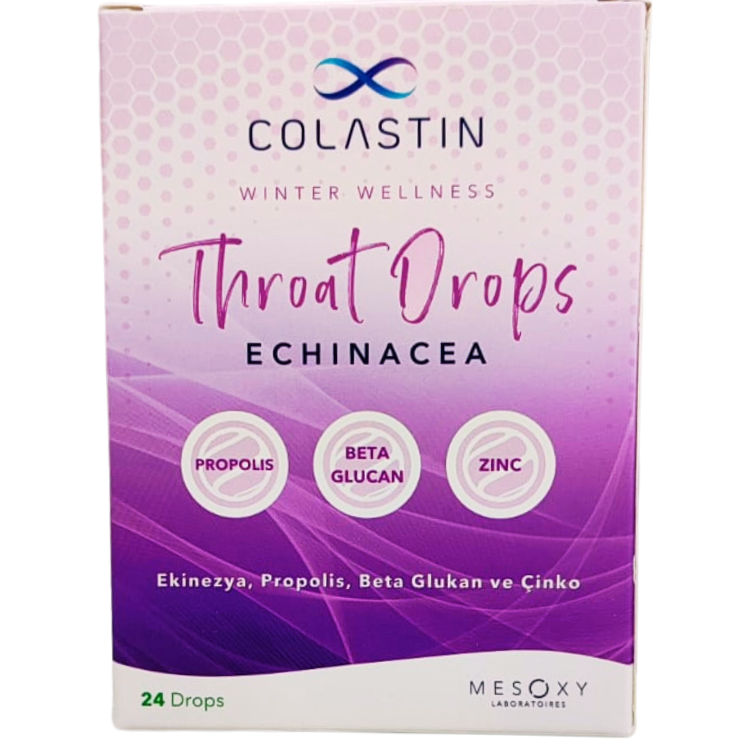 Colastin Ekinezya Aromalı Boğaz Pastili 24'lü