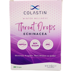 Colastin Ekinezya Aromalı Boğaz Pastili 24'lü
