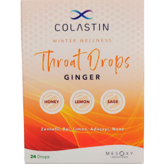 Colastin Zencefil Aromalı Boğaz Pastili 24 Drops