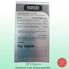 Nondo Valeriana(Kedi Otu) 60 Kapsül