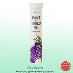 Efervit Sambucus Nigra 20 Efervesan Tablet