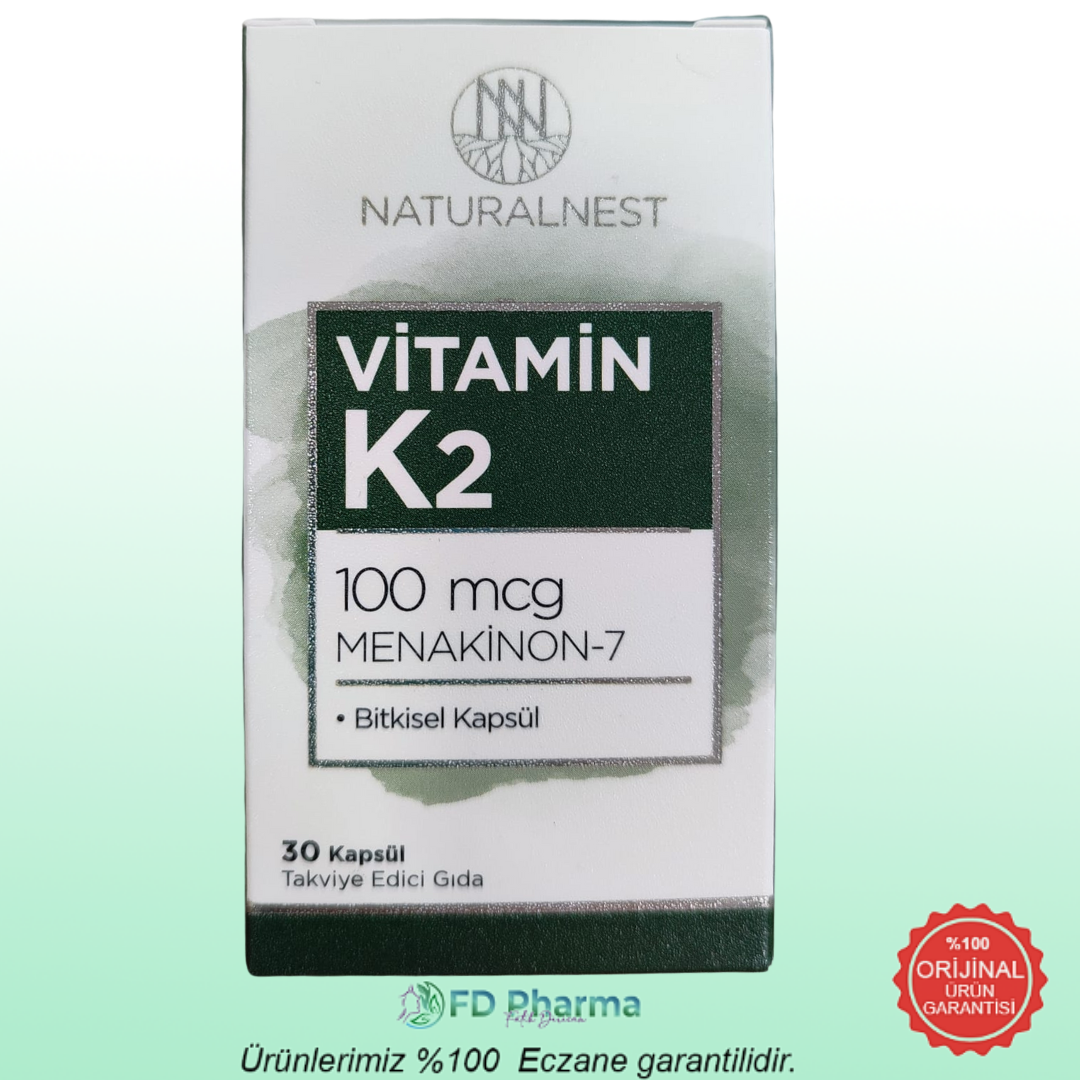 Naturalnest Vitamin K2 30 Kapsül