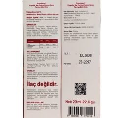 Propolsave Propolis ve Nar Kabuğu Sprey 20 ml