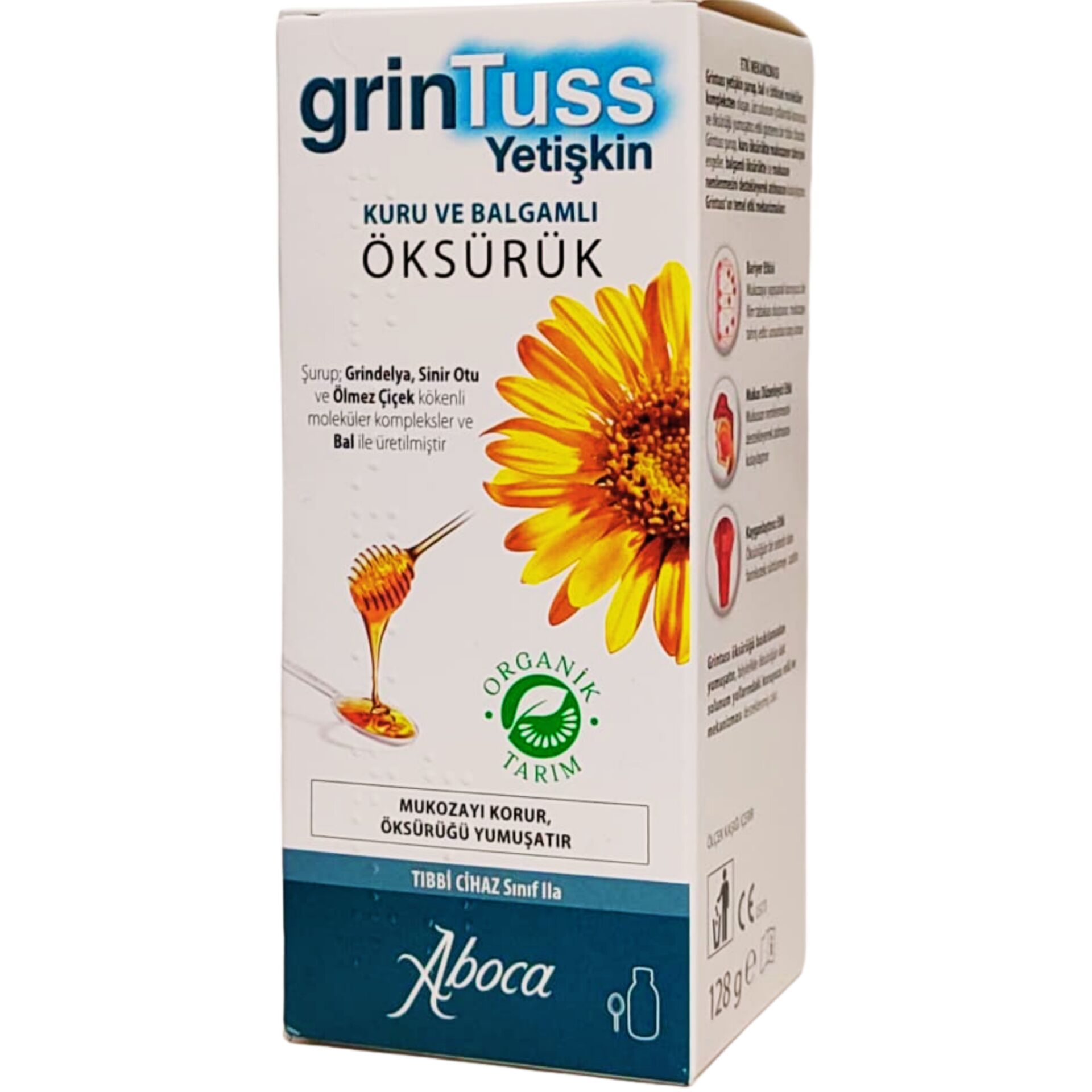 Grintuss Şurup Yetişkin 128 gr