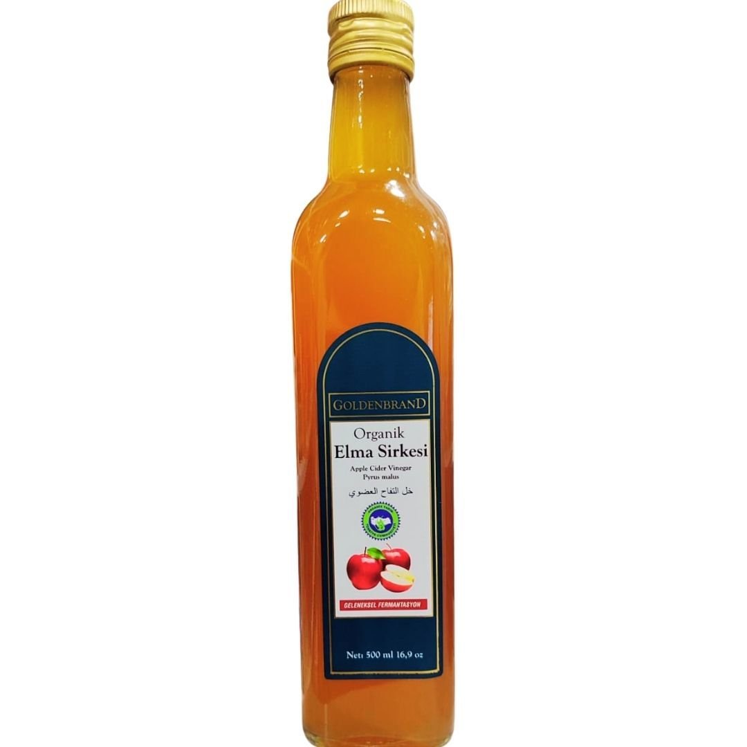 Goldenbrand Organik Elma Sirkesi 500 ml
