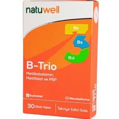 Natuwell B-Trio 30 Dilaltı Tablet