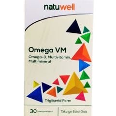 Natuwell Omega VM 30 Yumuşak Kapsül