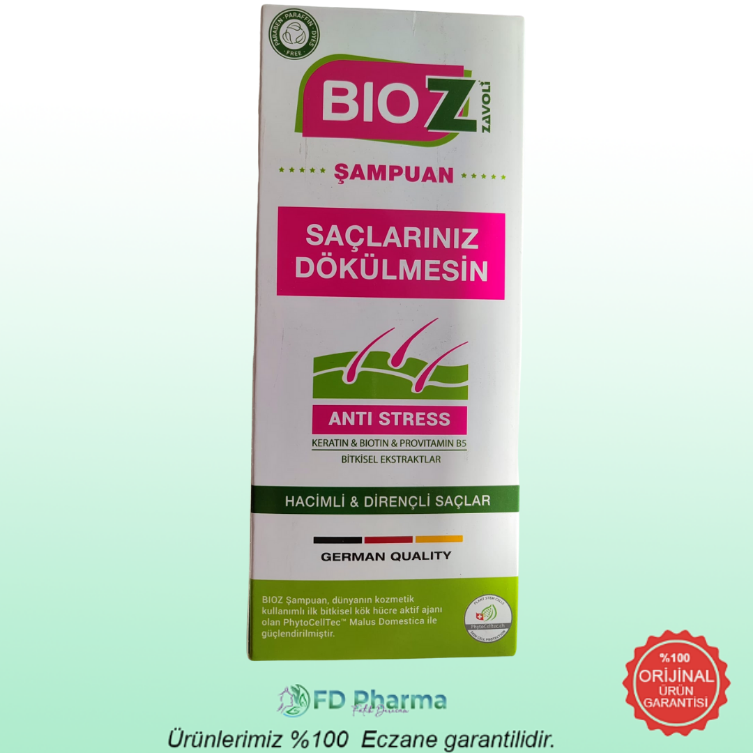 Zavoli Bioz Anti Stress Şampuan 400ml
