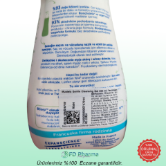 Mustela Gentle Cleansing Gel Yenidoğan Şampuanı 500 ml