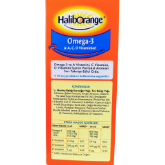 Haliborange Omega 3 Balık Yağı Şurup 300 ml