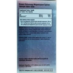Orzax Ocean ExtraMag Üçlü Magnezyum Kombinasyonu 60 Tablet
