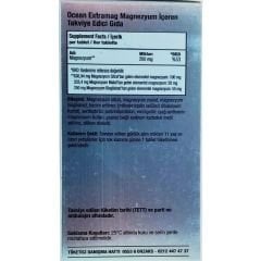 Orzax Ocean ExtraMag Üçlü Magnezyum Kombinasyonu 60 Tablet