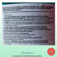 Listerine Cool Mint Gargara 1 litre