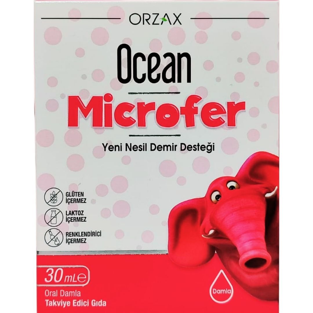 Ocean Microfer Yeni Nesil Demir İçeren Damla 30 ml