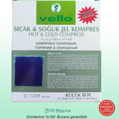 Vello Sıcak & Soğuk Jel Kompres Küçük Boy (13x14 cm)