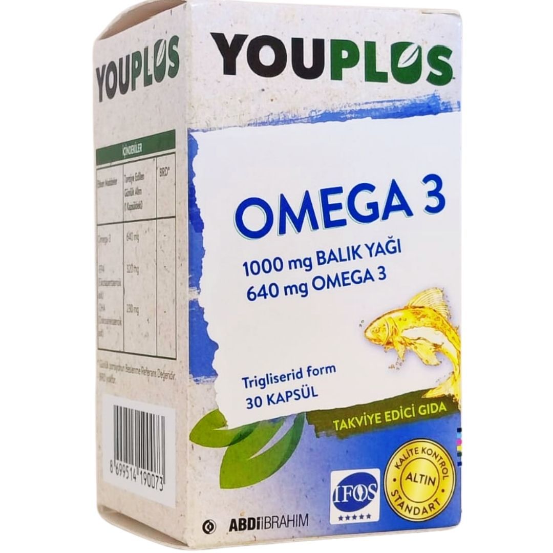 Youplus Omega 3 30 Kapsül