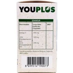 Youplus Omega 3 30 Kapsül