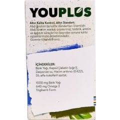 Youplus Omega 3 30 Kapsül