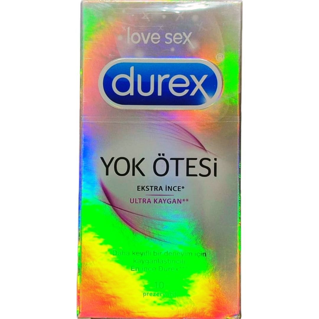 Durex Yok Ötesi Ultra Kaygan Prezervatif 10'lu