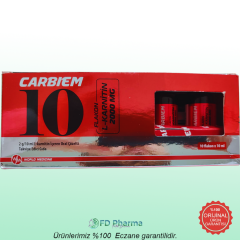 Carbiem L-Karnitin 2000 mg Takviye Edici Gıda 10 Flakon