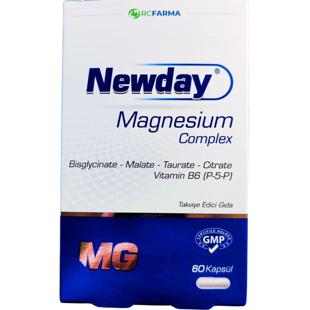 Newday Magnezyum Complex 60 Kapsül