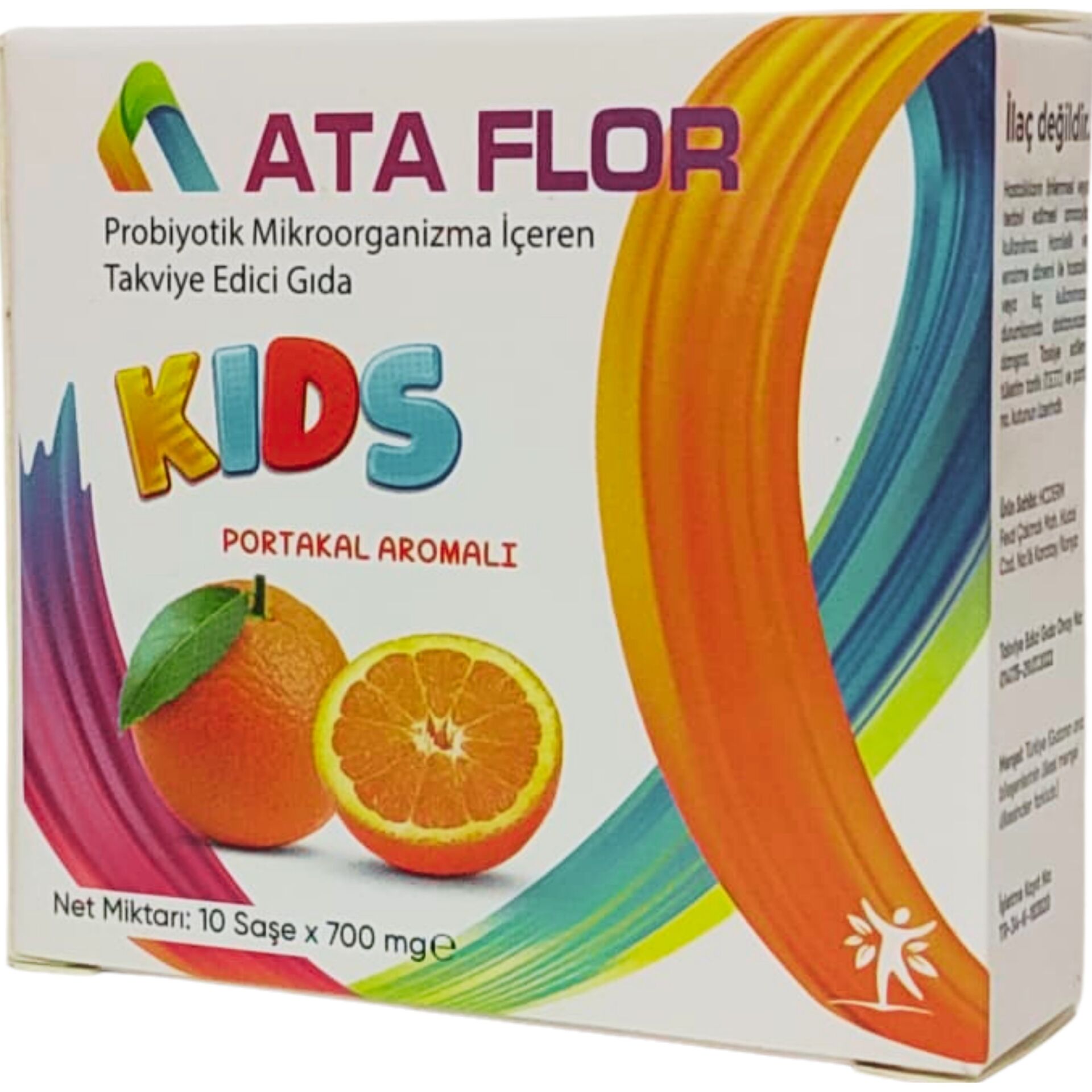 Ata Flor Kids Portakal Aromalı Probiyotik 10 Şase