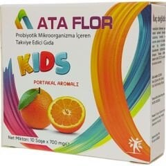 Ata Flor Kids Portakal Aromalı Probiyotik 10 Şase