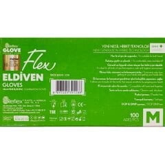 Reflex Flex Yeni Nesil Hibrit Beyaz Eldiven Medium 100'lü
