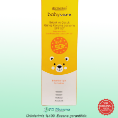 Dermoskin Babycare Bebek ve Çocuk Güneş Koruma Losyonu Spf50+ 100 ml