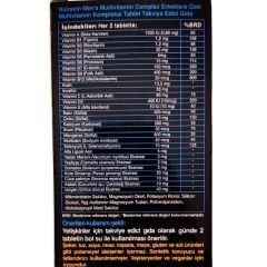Nutraxin Men's Multi Vitamin Complex 60 Tablet