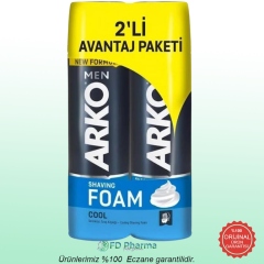 Arko Men Tıraş Köpüğü Cool 2x200ml