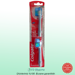 Colgate 360 Optik Beyaz Pilli Diş Fırçası Yedeği 2'li
