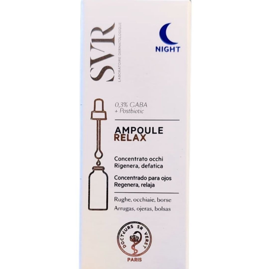 Svr Night Ampoule Relax Eye Concetrate 15 ml - Göz Çevresi Bakım Serumu