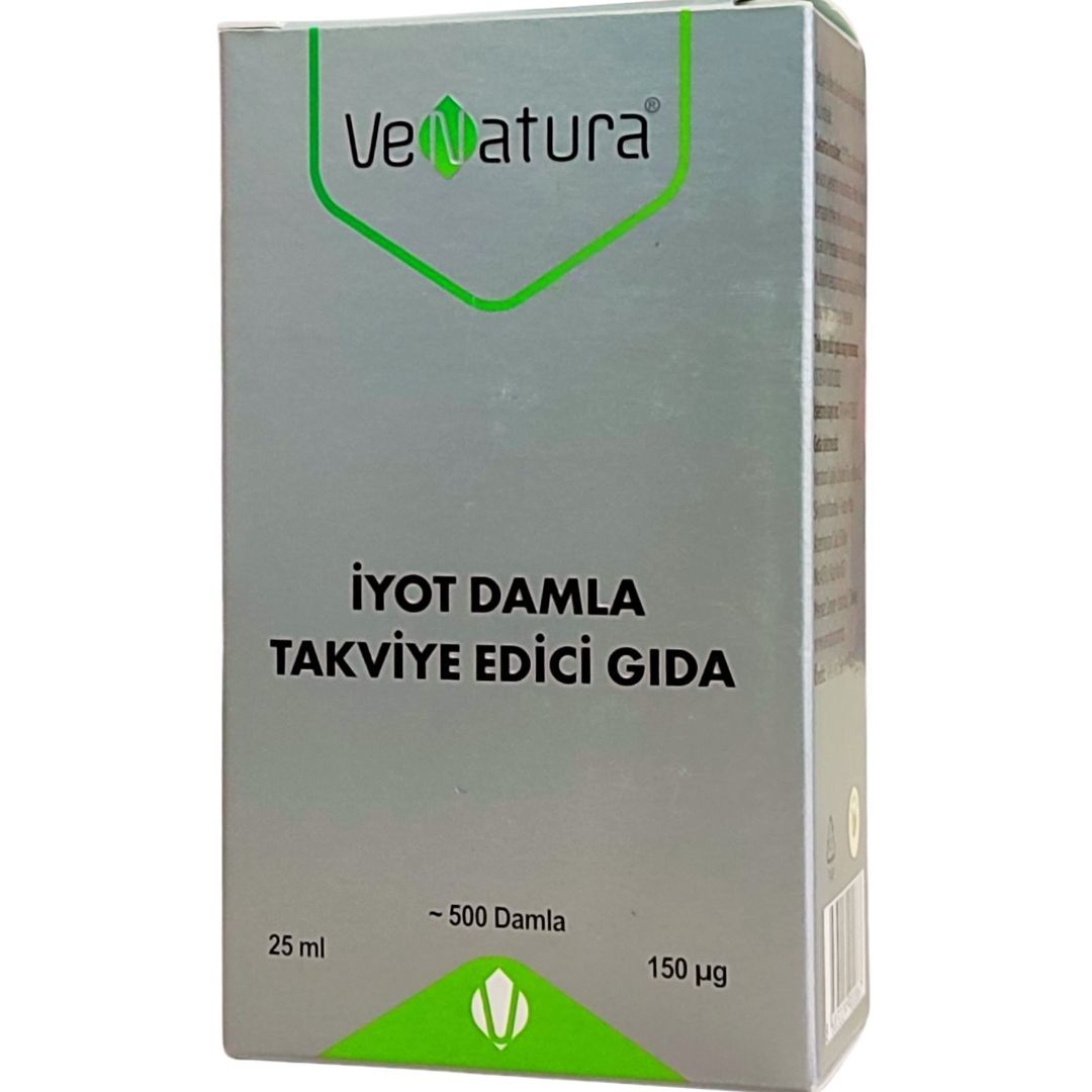 Venatura İyot Damla 150 ug 25ml - 500 Damla