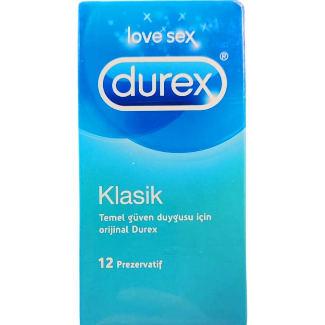 Durex Klasik Prezervatif 12'li