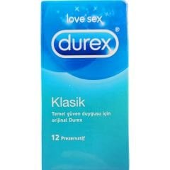 Durex Klasik Prezervatif 12'li