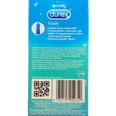 Durex Klasik Prezervatif 12'li