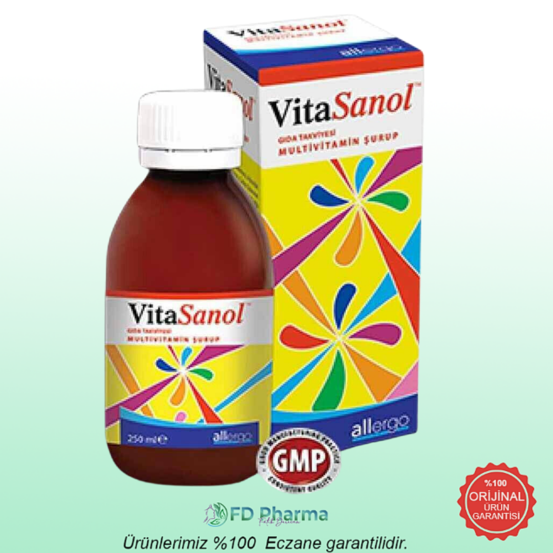 Allergo VitaSanol Multivitamin Şurup 250 ml
